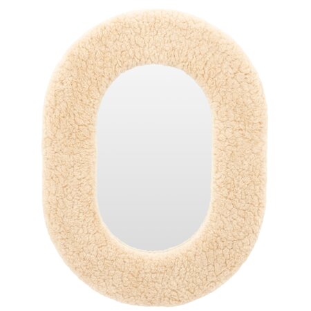By-Boo By-Boo spiegel Kiss beige small