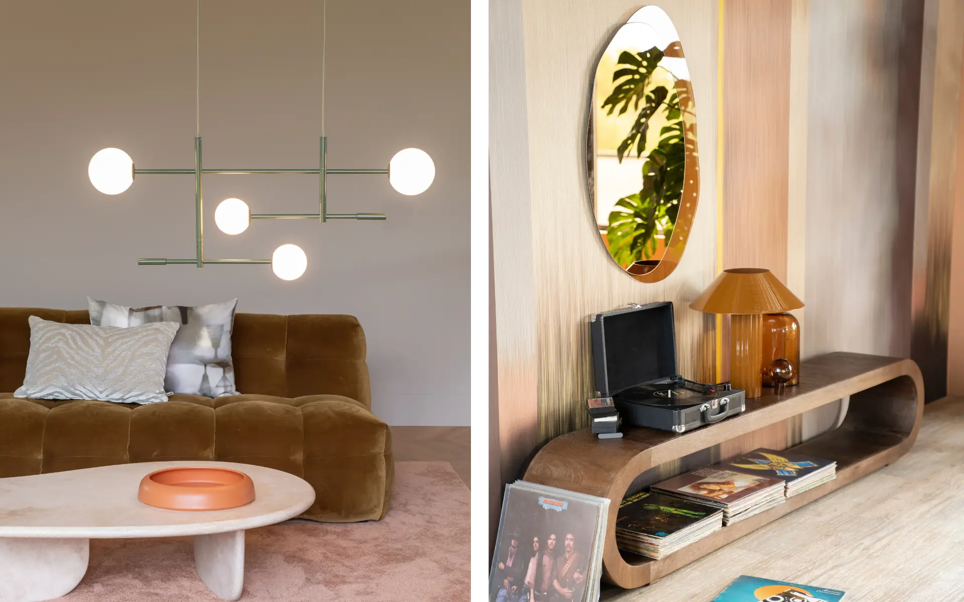 mid century modern wooninspiratie