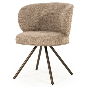 Eleonora Eleonora eetkamerstoel Jayson bruin