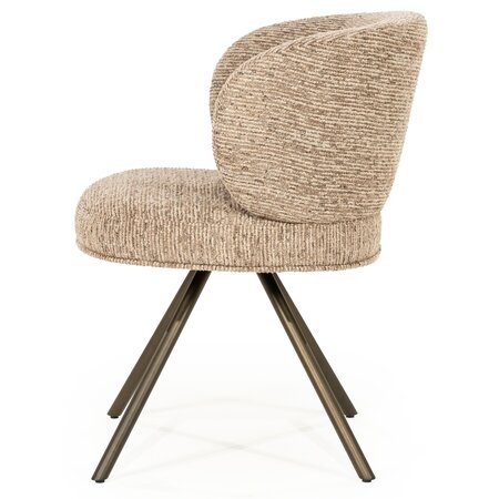 Eleonora Eleonora eetkamerstoel Jayson taupe