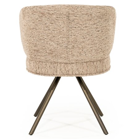 Eleonora Eleonora eetkamerstoel Jayson taupe