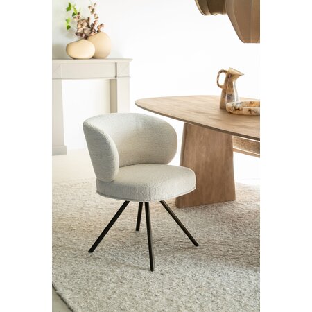 Eleonora Eleonora eetkamerstoel Jayson beige