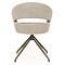 Eleonora Eleonora eetkamerstoel Hailey taupe