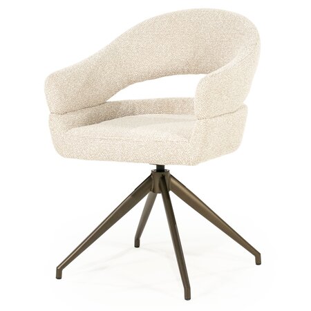 Eleonora Eleonora eetkamerstoel Hailey beige