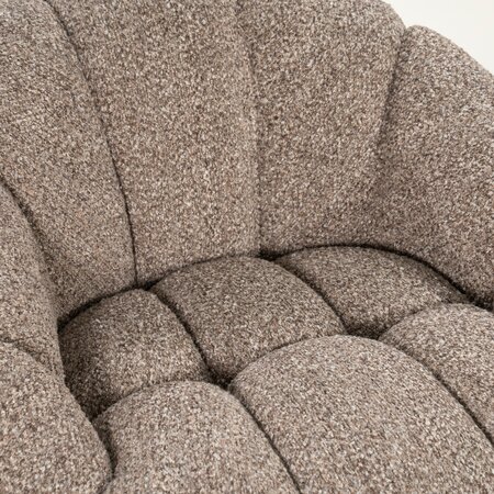 Eleonora Eleonora Fauteuil Tina - taupe Flou