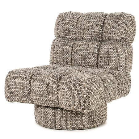 Eleonora Eleonora Fauteuil Fenna - taupe Vive