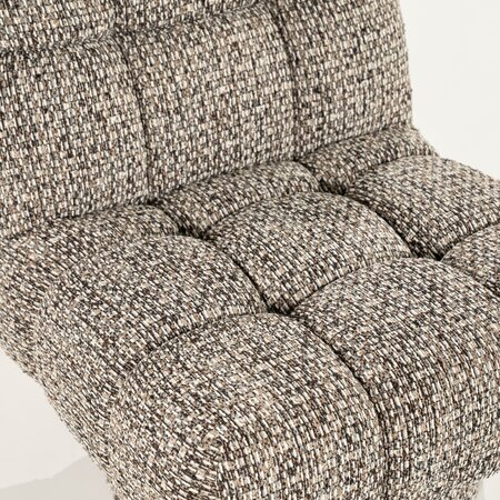 Eleonora Eleonora Fauteuil Fenna - taupe Vive