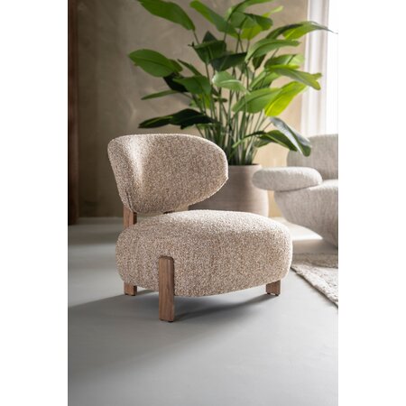 Eleonora Eleonora fauteuil Reza taupe