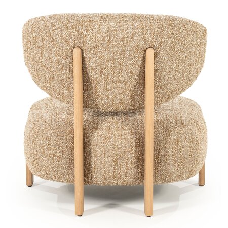 Eleonora Eleonora fauteuil Reza taupe