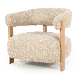 Eleonora fauteuil Lola taupe