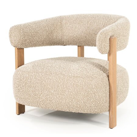 Eleonora Eleonora fauteuil Lola taupe