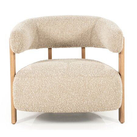 Eleonora Eleonora fauteuil Lola taupe