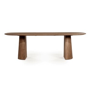Eleonora eettafel Lune lichtbruin 240 cm