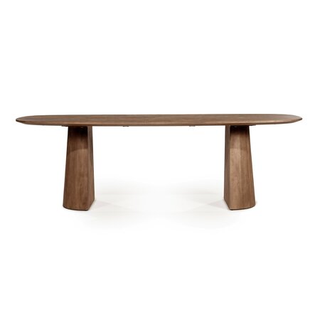 Eleonora Eleonora eettafel Lune lichtbruin 240 cm