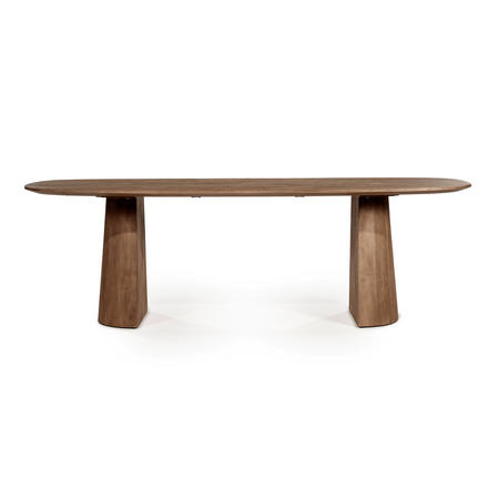 Eleonora Eleonora eettafel Lune lichtbruin 240 cm