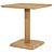 Eleonora Eleonora bistrotafel Florent naturel 70 cm