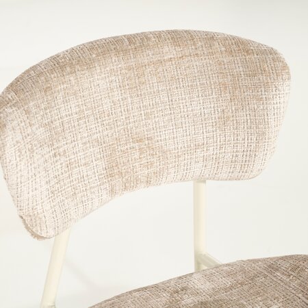 By-Boo By-Boo eetkamerstoel Dare taupe