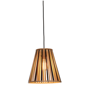 Good&Mojo hanglamp Merapi naturel/zwart small