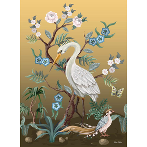 Urban Cotton Wandkleed Birds