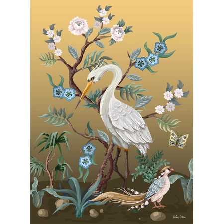 Urban Cotton Urban Cotton Wandkleed Birds