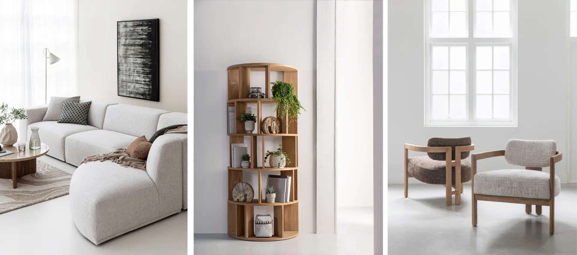 Ontdek onze collectie rode en organische meubels