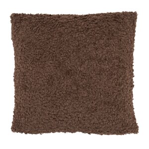By-Boo sierkussen Teddy donkerbruin