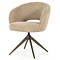 Eleonora Eleonora eetkamerstoel Alissa taupe