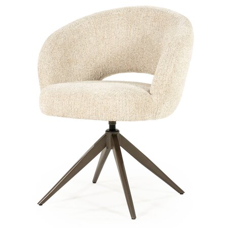 Eleonora Eleonora eetkamerstoel Alissa beige