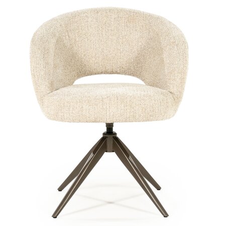 Eleonora Eleonora eetkamerstoel Alissa beige