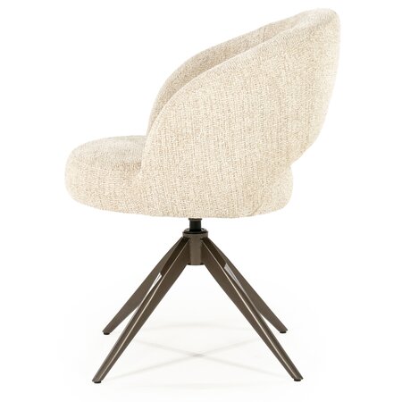 Eleonora Eleonora eetkamerstoel Alissa beige