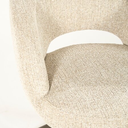 Eleonora Eleonora eetkamerstoel Alissa beige