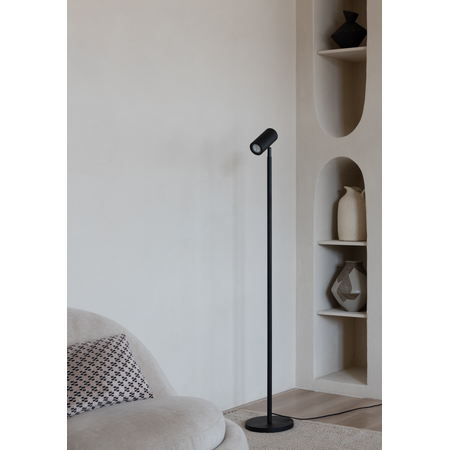 Good&Mojo Good&Mojo vloerlamp Java Zwart