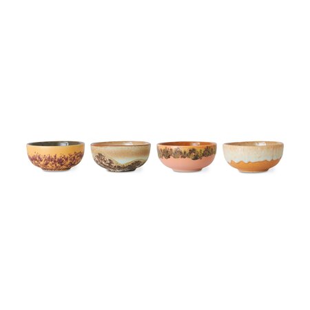 HKliving HKliving XS kom marine, set van 4