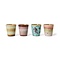 HKliving HKliving ristretto mok futurism, set van 4