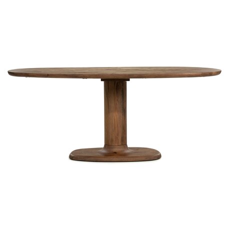 Eleonora Eleonora eettafel Coco lichtbruin 180 cm