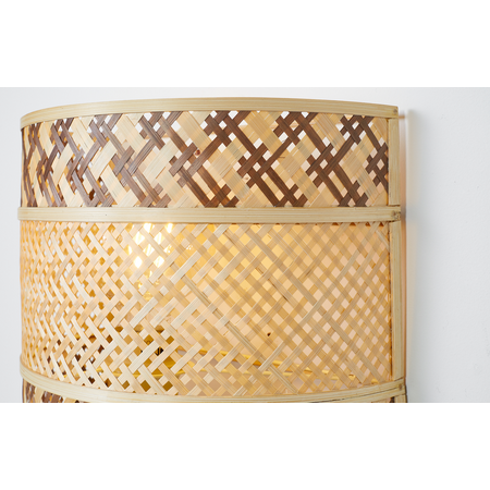 Good&Mojo Good&Mojo wandlamp Langkawi Naturel/Bruin