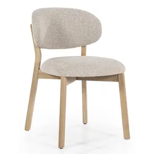 Eleonora eetkamerstoel Mikky taupe