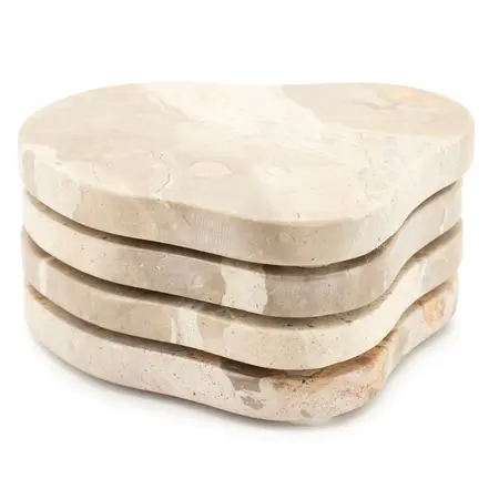 By-Boo By-Boo onderzetter Coaster marrone, set van 4