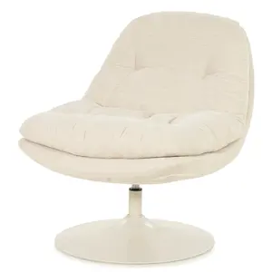 By-Boo draaifauteuil Tromba beige