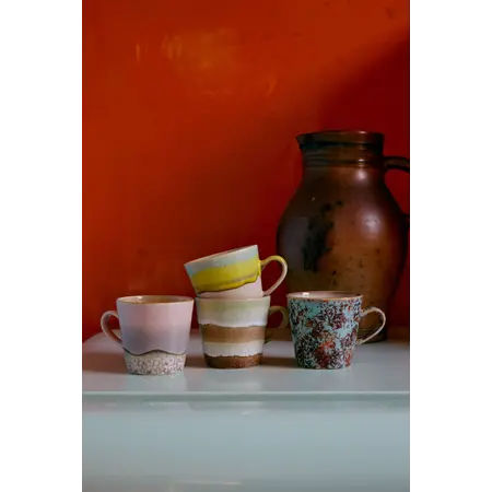 HKliving HKliving americanomok Rococo, set van 4