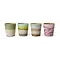 HKliving HKliving koffiemok Pop art, set van 4