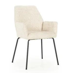 Eleonora eetkamerstoel Indy beige