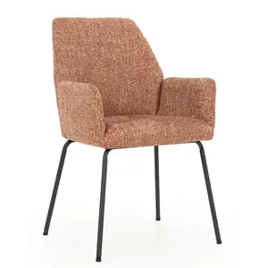 Eleonora eetkamerstoel Indy rood