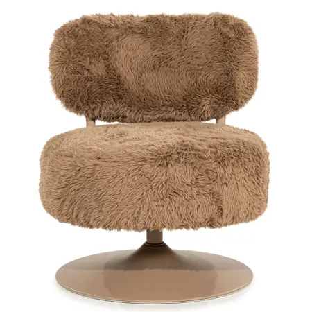 By-Boo By-Boo draaifauteuil Furlo taupe