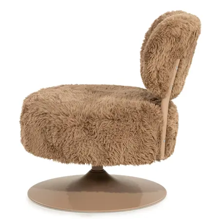 By-Boo By-Boo draaifauteuil Furlo taupe