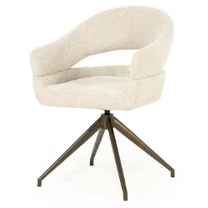 Eleonora eetkamerstoel Hailey beige