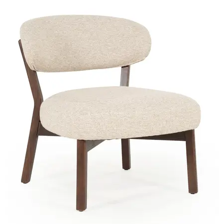 Eleonora Eleonora fauteuil Mikky taupe