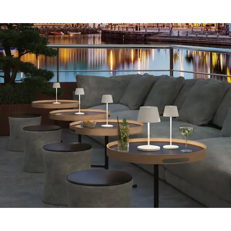 Sompex Sompex tafellamp Neapel wit