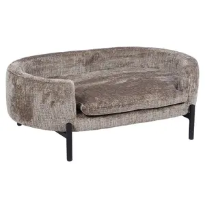 Richmond huisdierenbed Dolly chenille stone
