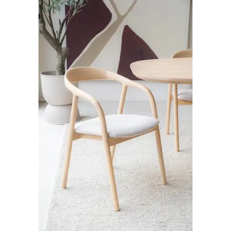 Eleonora Eleonora eetkamerstoel Rayven naturel